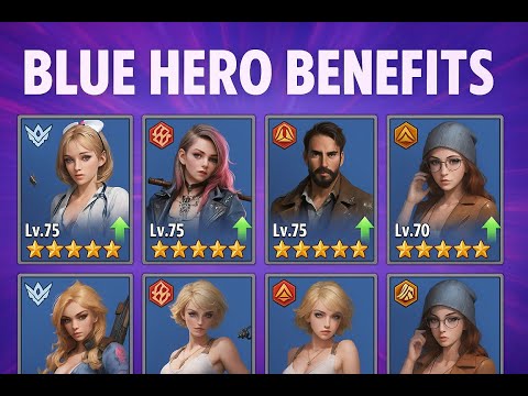Benefits of Blue Heroes - Last Z: Survival Shooter