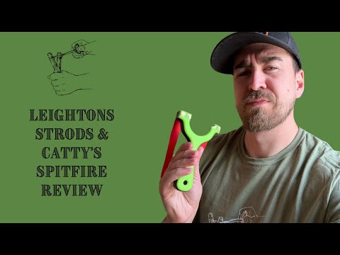 🎯Leighton’s Strods & Catty’s spitfire Slingshot shooting and review🎯
