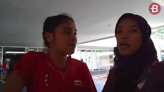 Wawancara Gregoria Mariska setelah Menyumbang Poin Pertama saat Lawan Hong Kong di Asian Games 2018
