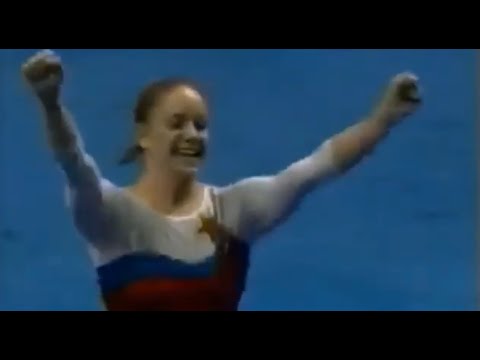 “Rock Steady” Talya Vexler (Georgia) brings it in for 9.90 at the 2002 SEC Championship