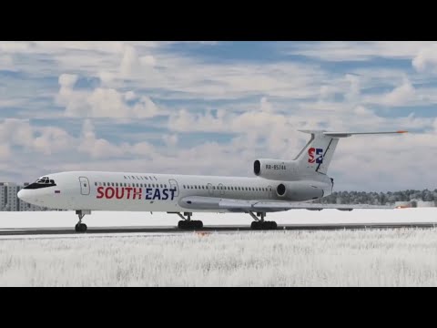 Dagestan Airlines Flight 372 - Crash Animation