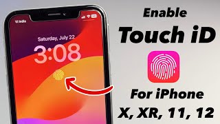 How to Enable Touch iD Sensor on iPhone X,  XR, 11, 12 || Enable Now 🔥