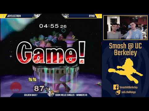 Golden Bair 7 - Melee Singles Winners Round 1:  Rymo vs Jayelectron