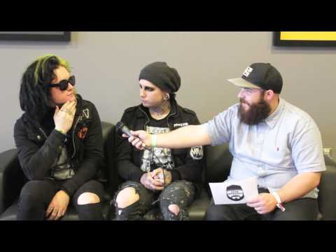 Motionless In White Interview | Upcoming Album | Punk Goes | Warped Tour