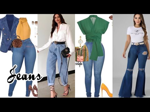 MODA 2022 OUTFITS CÓMO Vestir CON JEANS 🔥 LOOKS SENCILLOS IDEAS CASUALES PARA MUJER TENDENCIAS 2022