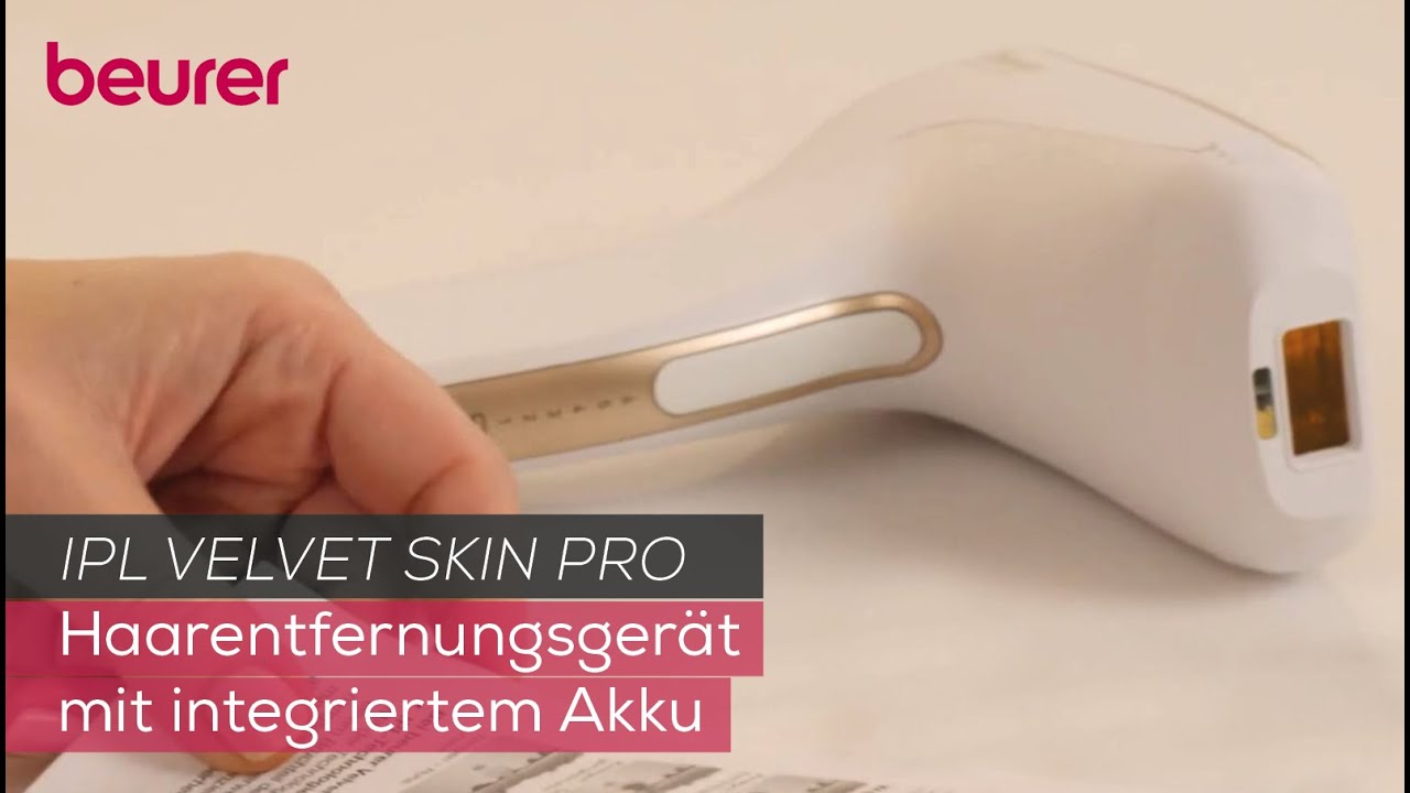 Beurer Épilateur à la lumière pulsée 8500 Velvet Skin Pro