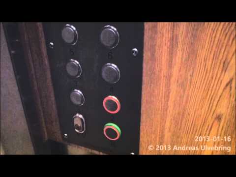 Old ASEA Graham Traction elevator @ Kungsgatan 31, Stockholm