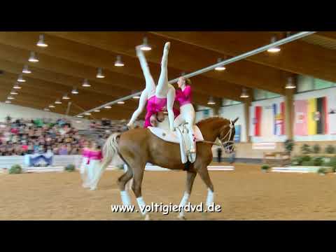 Juniorteam Köngen I - Juniorteams 13 - DJM Voltigieren München 2018