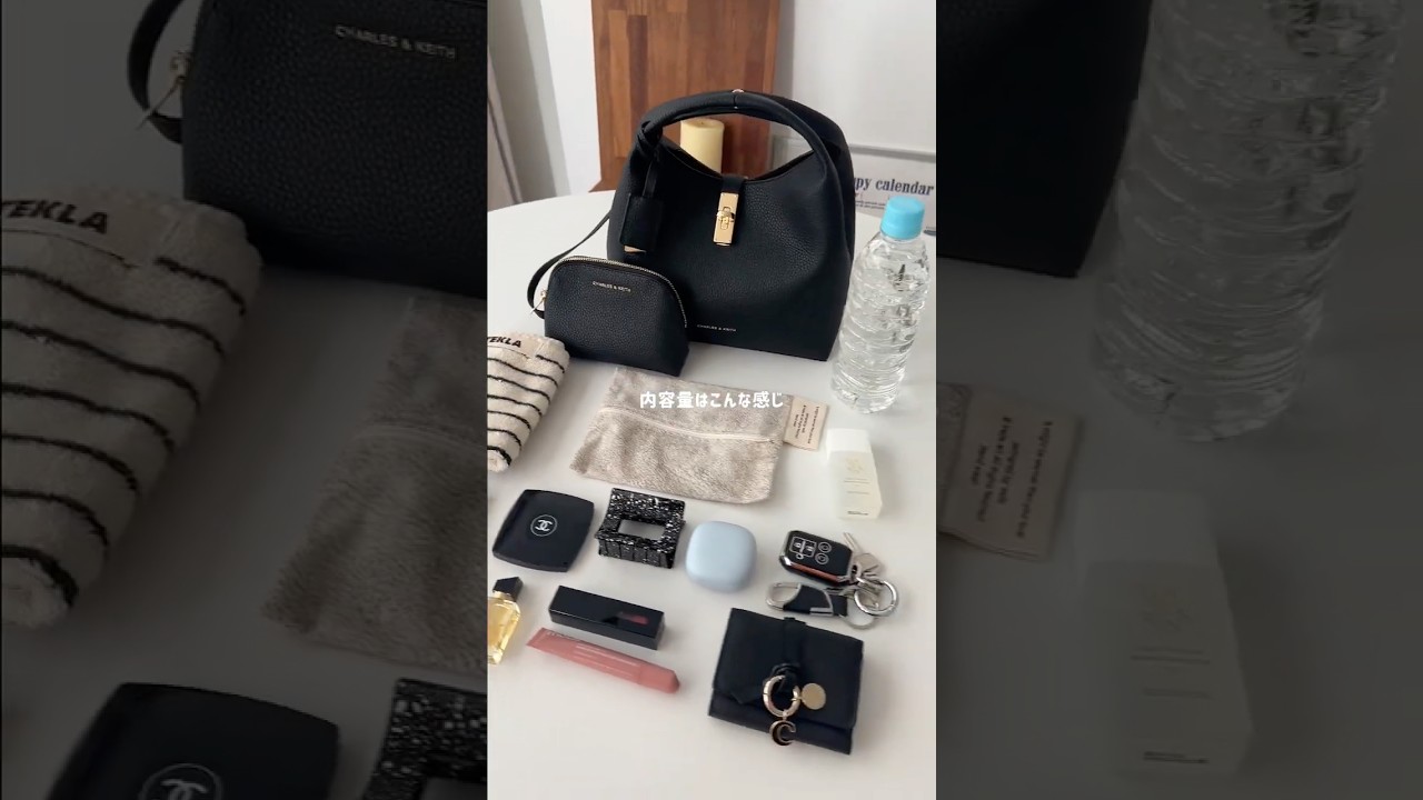 【入手困難!!】チャールズ＆キースのバズりバッグが使いやすくて可愛い🩷 #shorts #バッグ #bag