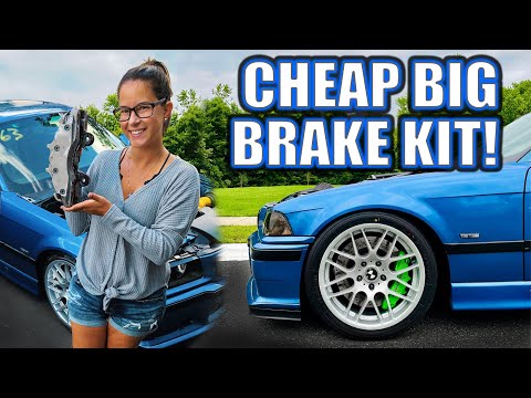 C6 Z06 Brake conversion on E36 M3