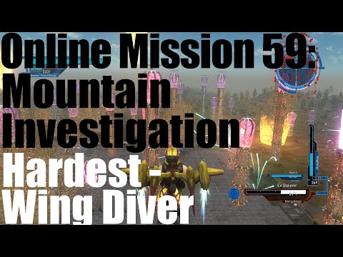 EDF 5: Online Mission 59: Mountain Investigation - Wing Diver / Hardest