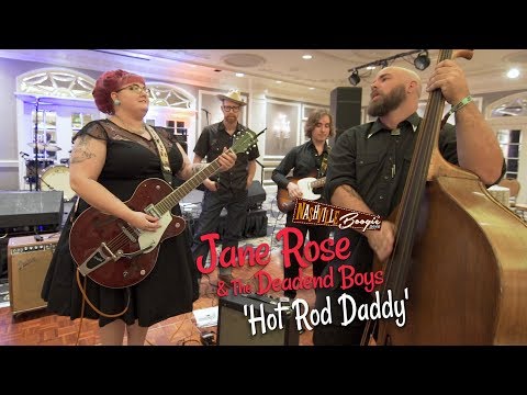 'Hot Rod Daddy' JANE ROSE & THE  DEADEND BOYS (Nashville Boogie) BOPFLIX sessions
