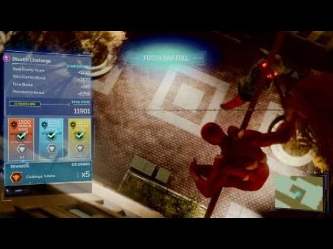 Screwball Stealth Challenge (Upper West Side) Ultimate Score Turf Wars DLC Spiderman PS4
