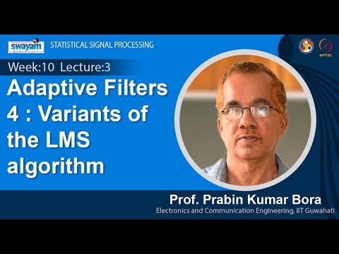 Lec 1 Overview of Statistical Signal Processing