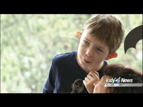 Storm Troopers, puppies help cheer up children at Sacred Heart Halloween party