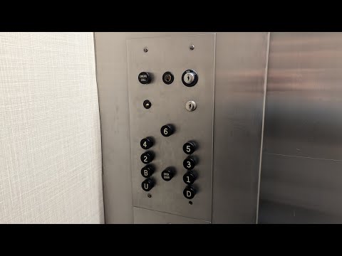 AMAZING Antique OTIS Black Button Traction Elevators - Stearns Building, Springfield MA
