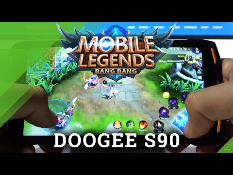 Doogee S90 Mobile Legends Settings Review & Gameplay | *MOBA GAME*