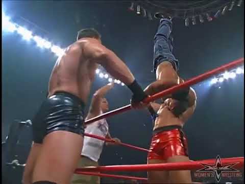 720pHD  WCW Nitro 08 21 00   Mysterio Guerrera Inferno w Tygress vs Mark Jindrak O'Haire Sanders