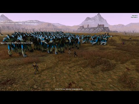 7 superheroes vs frost giants  (battle 034) in Ultimate Epic Battle Simulator