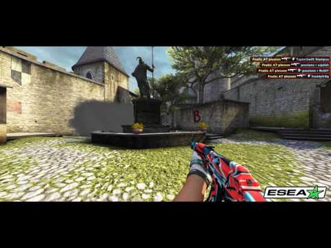 CS: GO Ace Round with 1 vs 2 Clutch by Fnatic Academy PlesseN vs Passions on de_cbble