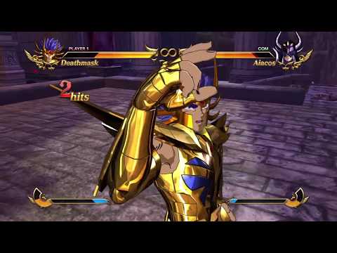 Saint Seiya: Soldiers' Soul - Deathmask vs Aiacos