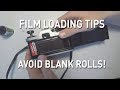 Beginner Tips For Loading Film Avoid Blank Rolls