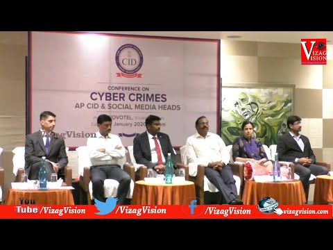 AP CID & Social Media Heads Of India Challenges in Cyber Crime Investigation Inaugural Session in Visakhapatnam,Vizag Vision...