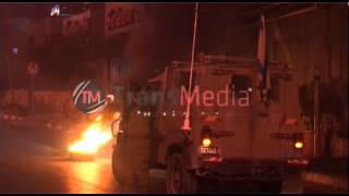 الخليل-الاحتلال يقمع مسيره تضامنيه مع غزه ويعتدي على الصحفيين ٢٥-٤