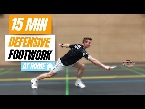 15 min Defensive Footwork Session at Home