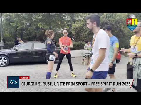 GIURGIU AND RUSE, UNITED THROUGH SPORT – FREE SPIRIT RUN 2025