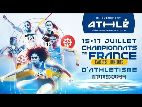 Déplacement aux Championnats de France Ca/Ju d'athlétisme 2022 à Mulhouse