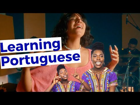 GHANAIAN LEARNING PORTUGUESE THROUGH MUSIC : Priscilla Alcantara - Girassol (R&B Version)