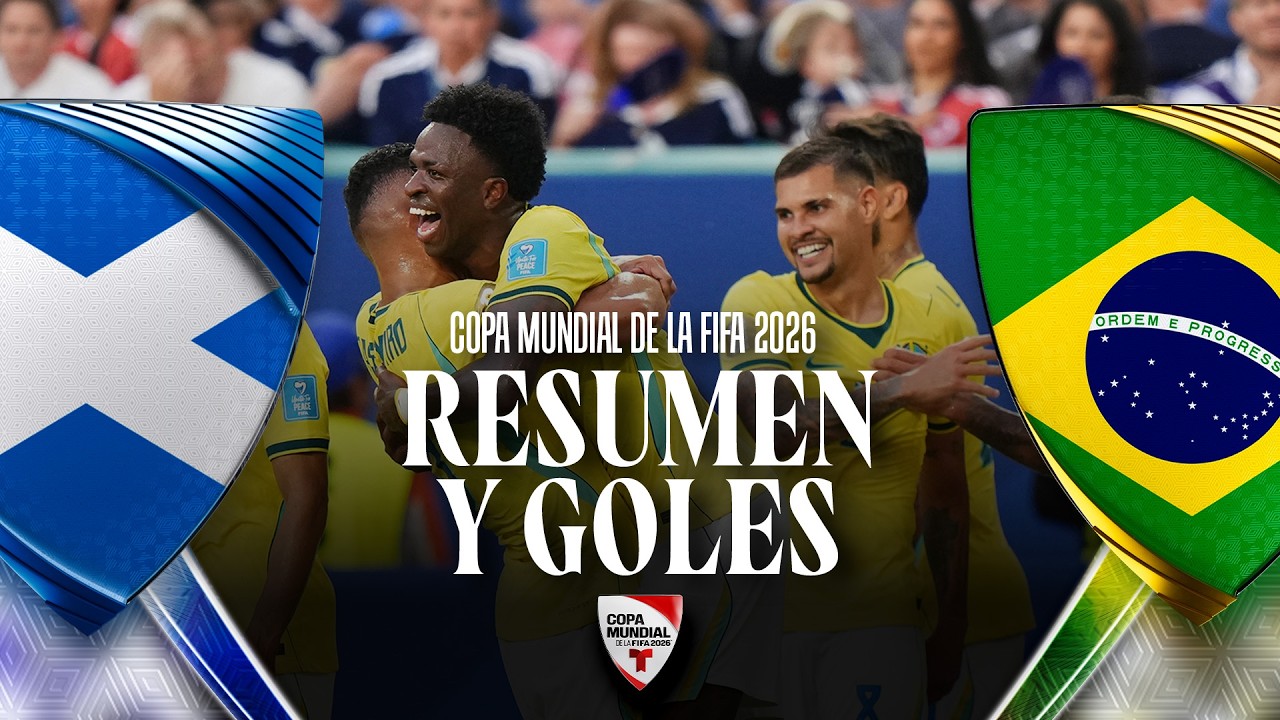 Resumen Escocia vs Brasil