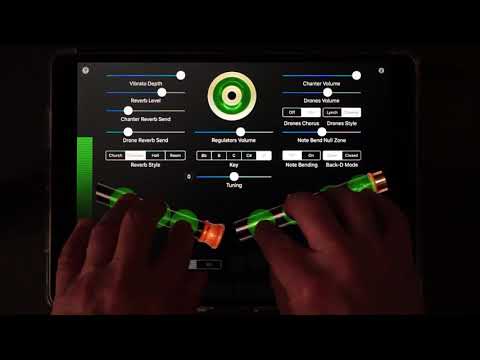 "SubUilleann" - Contrabass Uilleann Bagpipes for iPad