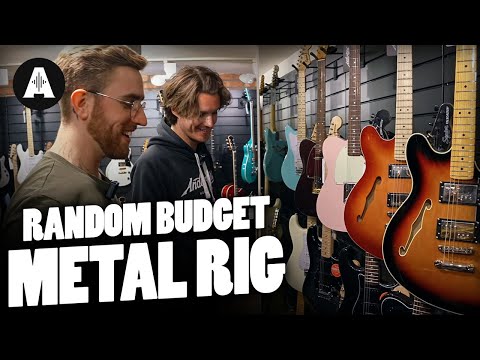 John vs Ben - Random Budget Metal Rig Challenge!?