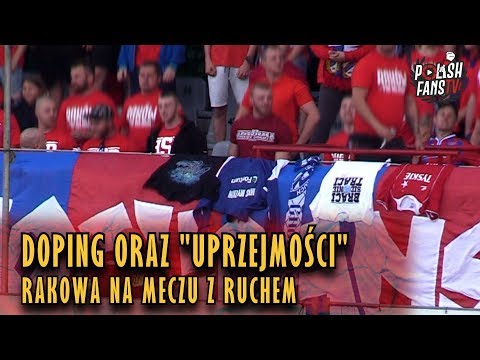 Doping oraz "uprzejmości" Rakowa na meczu z Ruchem (09.05.2018 r.)