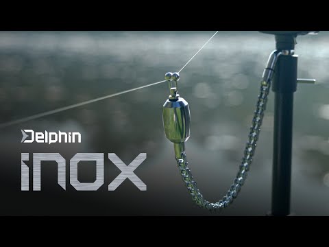DELPHIN - Závesný retiazkový signalizátor INOX Black