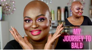 Bold & bald: My transformation story with affordable Makeup Revolution Beauty | GRWM