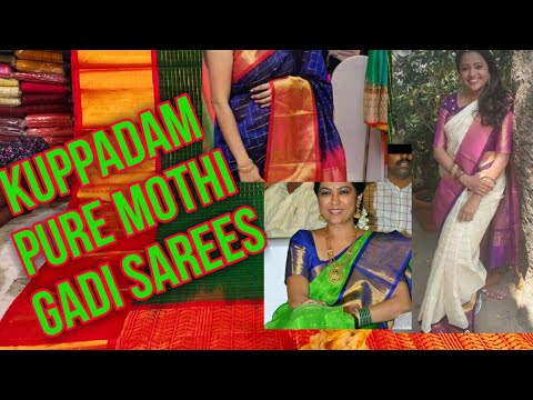 F2-Fashion Factory || Pure Kuppadam Mothi Gadi Sarees  || Episode-13