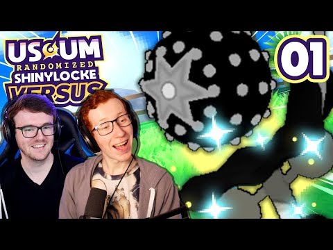 Our Starters Look Like THIS?! - Pokemon USUM Shinylocke Versus! Episode 1