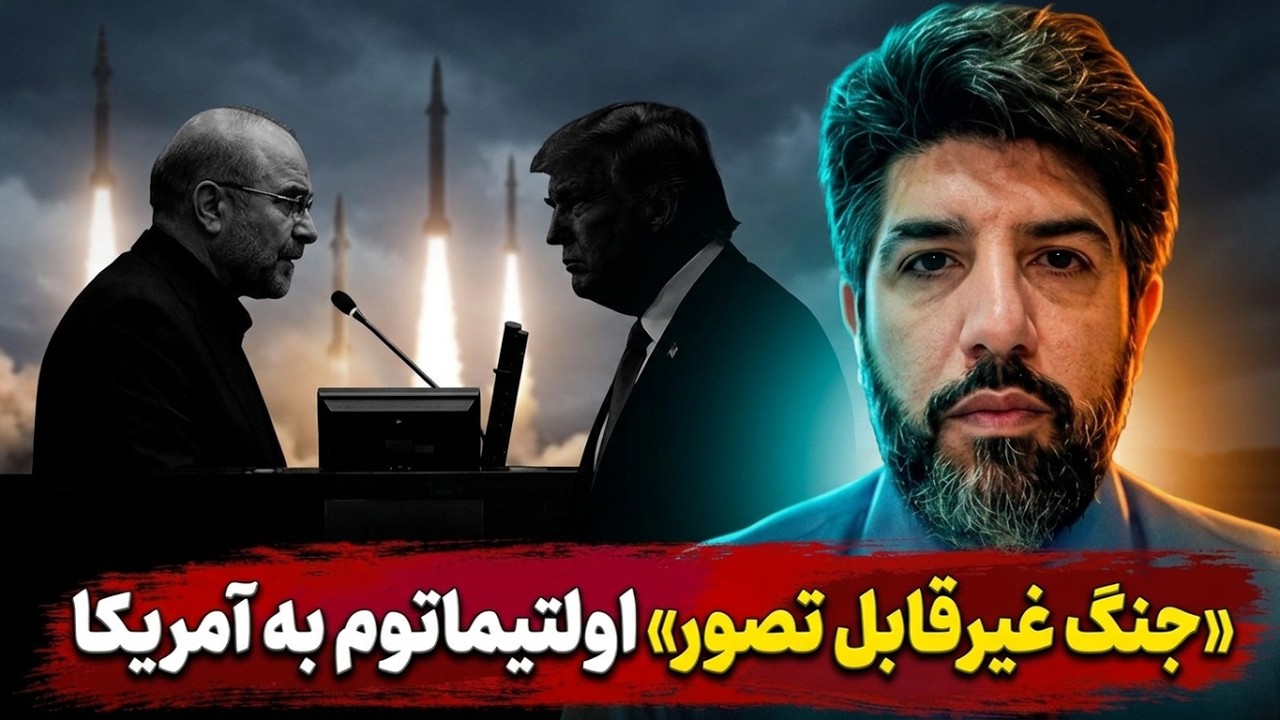 قالیباف در روز اول مجلس ترامپ را تهدید کرد: در صورت آغاز جنگ پاسخی غیرقابل تصو
