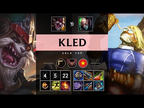 Kled Top vs Singed - VN Grandmaster Patch 25.17
