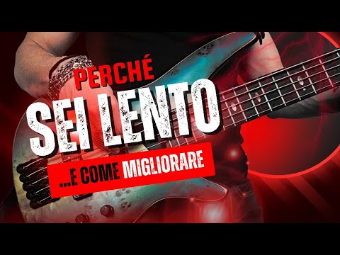 Improve your speed on the electric bass