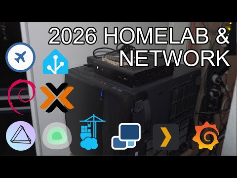 Full tour HomeLAB 2026 Network & Software