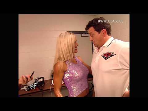 SmackDown 7/19/01 - Part 4 of 8, Torrie Wilson and Stacy Keibler prepare for action