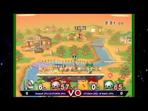 S@X Monthly - Seagull & CT | M2K Vs. CT Zero & Esam - Brawl Doubles GF - 2.23.2013