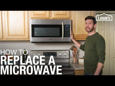 image-What size cabinet goes above a microwave?