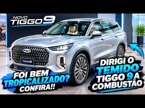TESTE PRÁTICO COM O CAOACHERY TIGGO 9 A COMBUSTÃO 2.0 TURBO 2027 | VALE A PENA PELO PREÇO COBRADO?