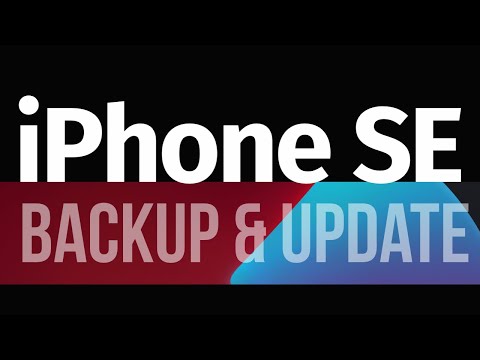 How to Backup & Update iPhone SE to iOS 15.6