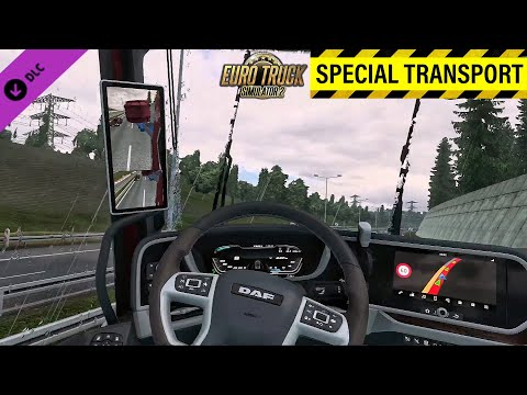 2021 DAF XG+ Special Transport #6 (45t Boiler Part Delivery) - Euro Truck Simulator 2 (ETS2)